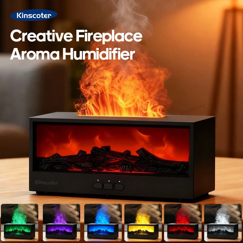 Flame Aroma Diffuser™ – Bring the Magic of Fire Into Your Home