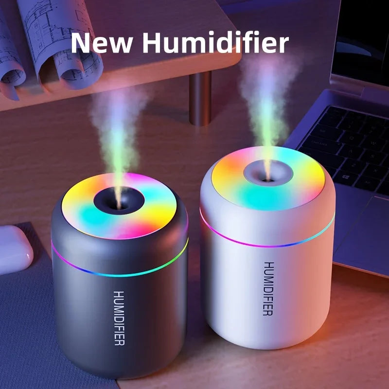 Mini Aura Humidifier™ – Cozy Mist + Color-Changing Glow