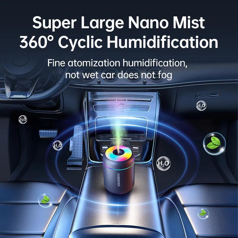 Mini Aura Humidifier™ – Cozy Mist + Color-Changing Glow