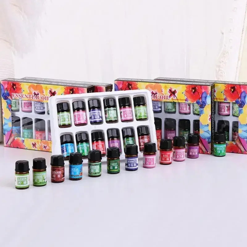 Essential Oils Starter Pack – 12 Pure Aromas for Every Mood