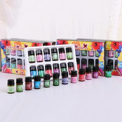 Essential Oils Starter Pack – 12 Pure Aromas for Every Mood