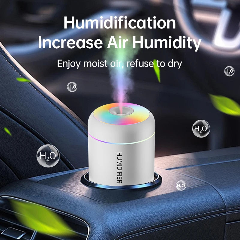 Mini Aura Humidifier™ – Cozy Mist + Color-Changing Glow